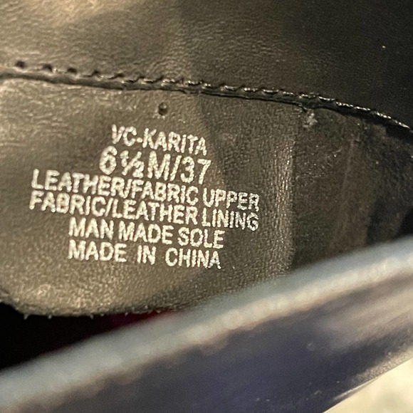 Vince Camuto Karita Tall Riding Boots Block Heel Black Women's Size 6.5M - Picture 11 of 11